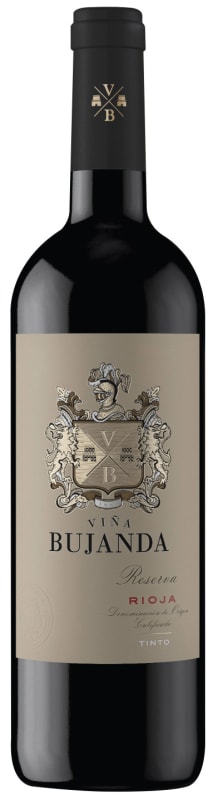 Vina Bujanda Reserva 2018 Front Bottle Shot