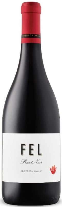 FEL Anderson Valley Pinot Noir 2015 Front Bottle Shot