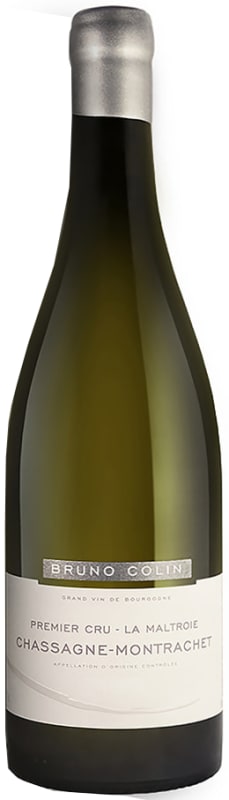 Bruno Colin Chassagne-Montrachet Maltroie Premier Cru 2015 Front Bottle Shot