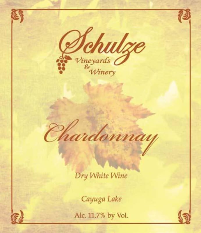 Schulze Vineyards and Winery Chardonnay 2011 Front Label