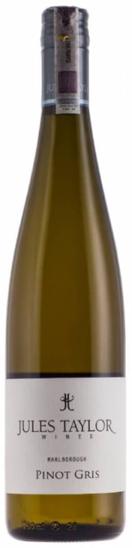 Jules Taylor Pinot Gris 2018 Front Bottle Shot