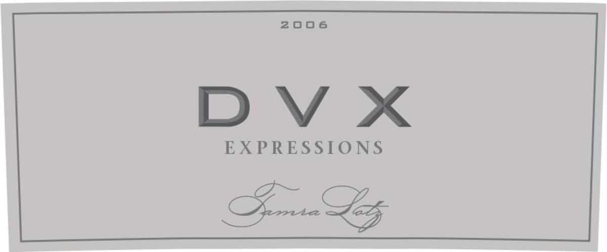 Mumm DVX Expressions 2006 Front Label
