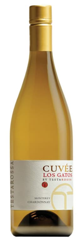 Testarossa Cuvee Los Gatos Chardonnay 2018 Front Bottle Shot