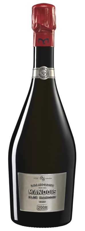 Champagne Mandois Clos Mandois Brut 2008 Front Bottle Shot