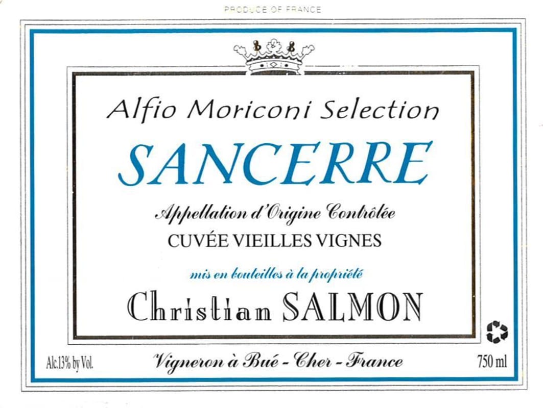 Domaine Christian Salmon Sancerre Vieilles Vignes 2020 Front Label