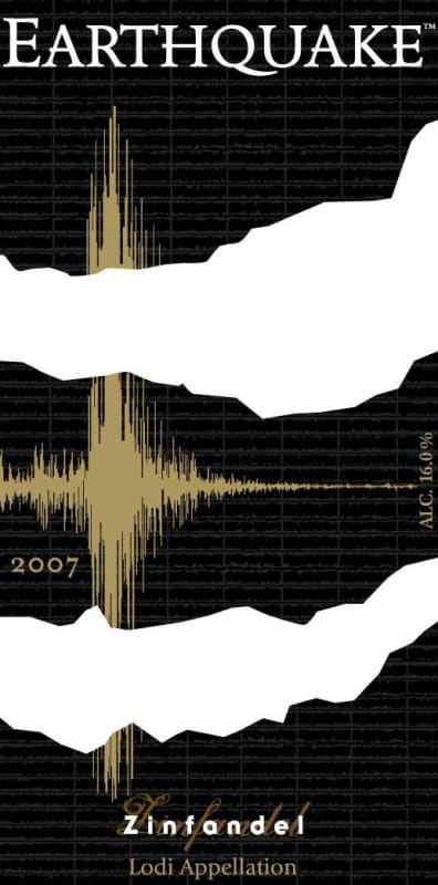 Michael David Winery Earthquake Zinfandel 2007 Front Label