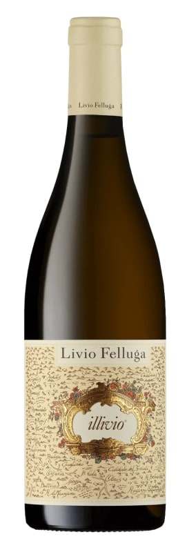 Livio Felluga Illivio Bianco 2022 Front Bottle Shot