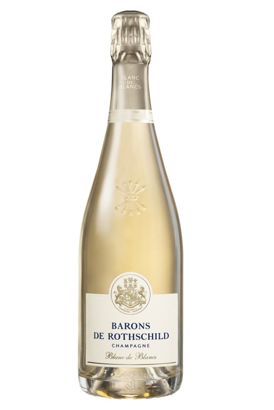 Champagne Barons de Rothschild Blanc de Blancs Front Bottle Shot