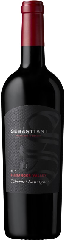 Sebastiani Alexander Valley Cabernet Sauvignon 2019 Front Bottle Shot
