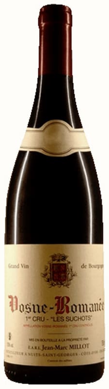 Jean-Marc Millot Vosne-Romanee Les Suchots Premier Cru 2019 Front Bottle Shot