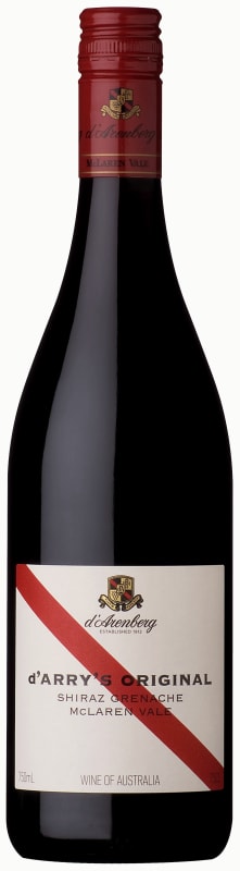 d'Arenberg d'Arry's Original Shiraz-Grenache 2013 Front Bottle Shot