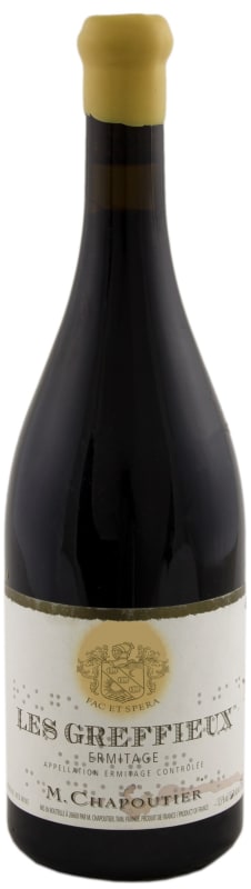 M. Chapoutier Ermitage Les Greffieux 2022 Front Bottle Shot