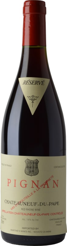 Chateau Rayas Pignan Chateauneuf-du-Pape 2010 Front Bottle Shot