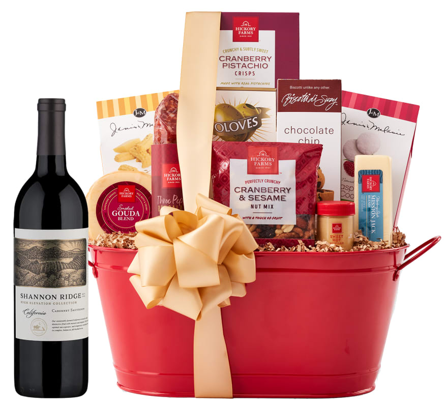 Cabernet Sauvignon Deluxe Gourmet Gift Basket Gift Product Image