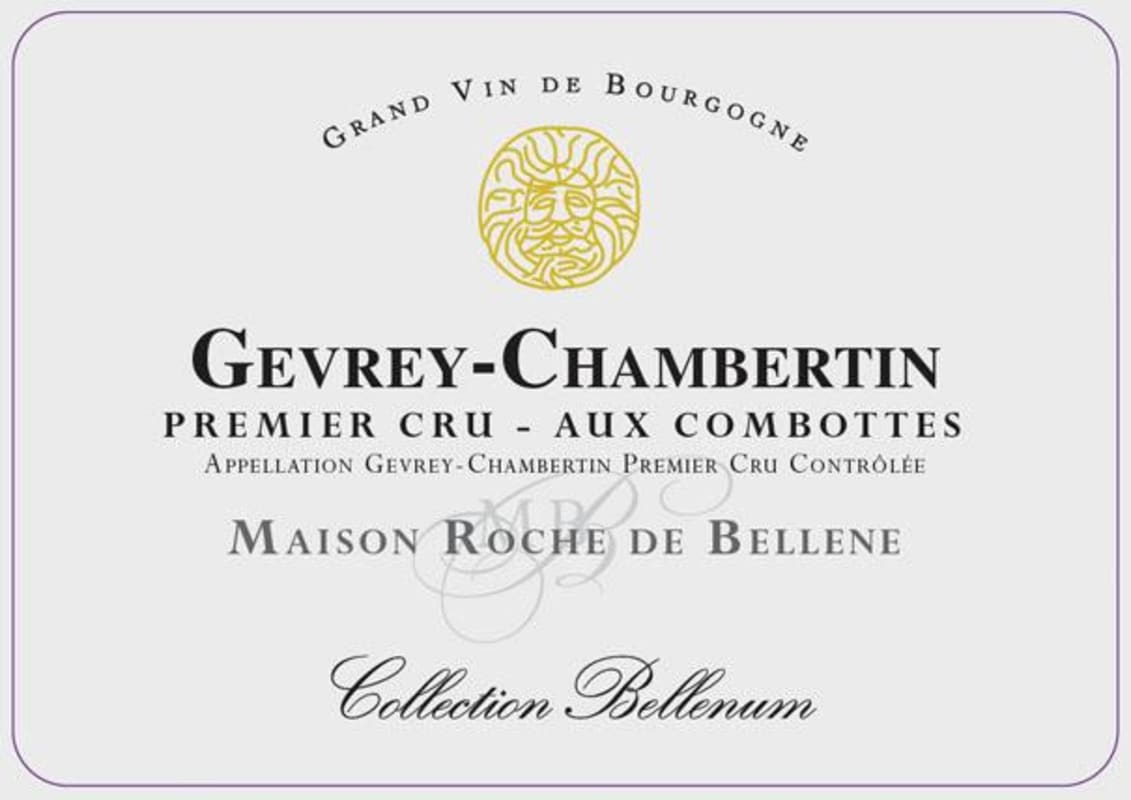 Maison Roche de Bellene Gevrey-Chambertin Aux Combottes Premier Cru 2012 Front Label