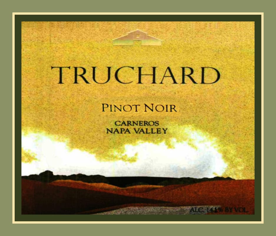 Truchard Estate Carneros Pinot Noir 2007 Front Label