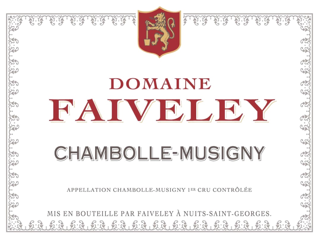 Faiveley Chambolle-Musigny 2012 Front Label