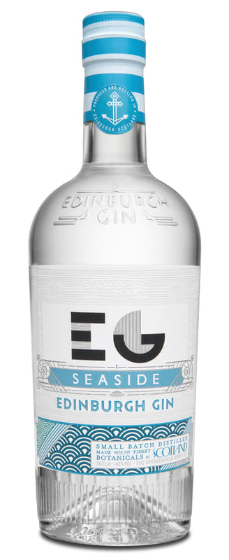 Edinburgh Seaside Gin Front Bottle Shot