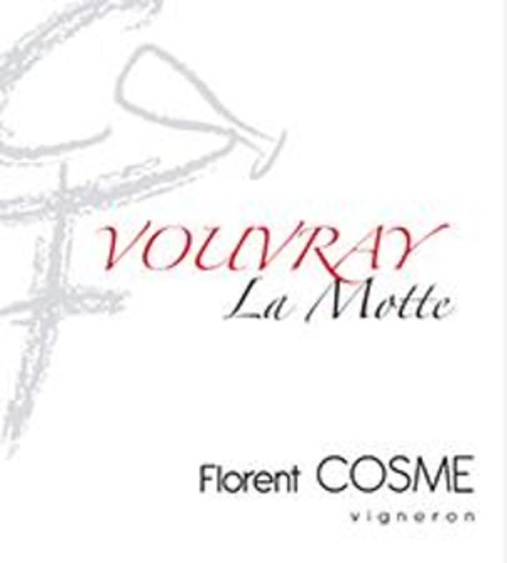 Florent Cosme La Motte Vouvray Sec 2017 Front Label