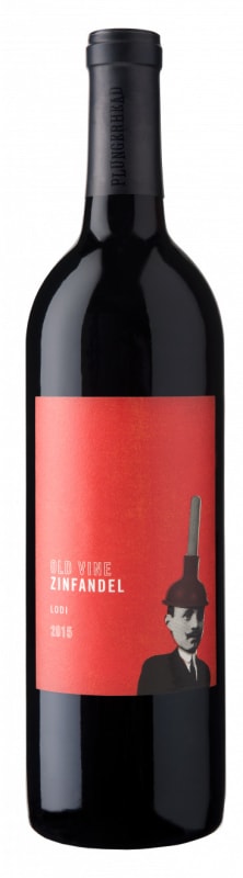 Plungerhead Lodi Old Vine Zinfandel 2015 Front Bottle Shot