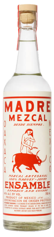 Madre Mezcal Artisanal Ensamble Front Bottle Shot