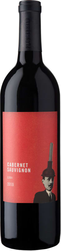 Plungerhead Lodi Cabernet Sauvignon 2015 Front Bottle Shot
