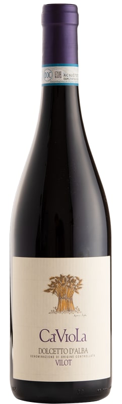 Ca'Viola Vilot Dolcetto d'Alba 2024 Front Bottle Shot