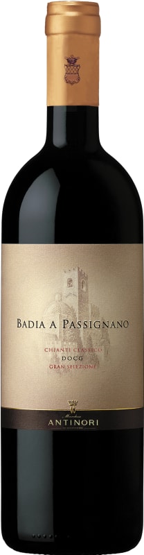 Marchesi Antinori Badia a Passignano Chianti Classico Gran Selezione 2012 Front Bottle Shot