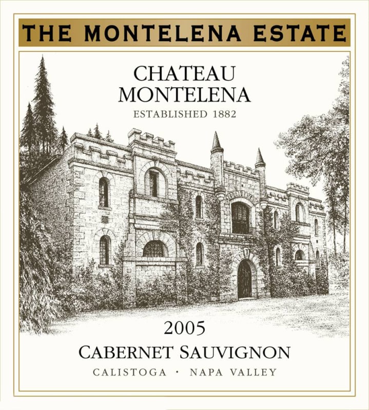 Chateau Montelena Estate Cabernet Sauvignon (3 Liter Bottle) 2005 Front Label