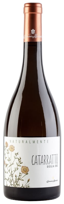 Caruso & Minini Naturalmente Bio Catarratto 2024 Front Bottle Shot