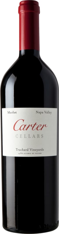 Carter Cellars Truchard Vineyard Merlot 2010 Front Bottle Shot