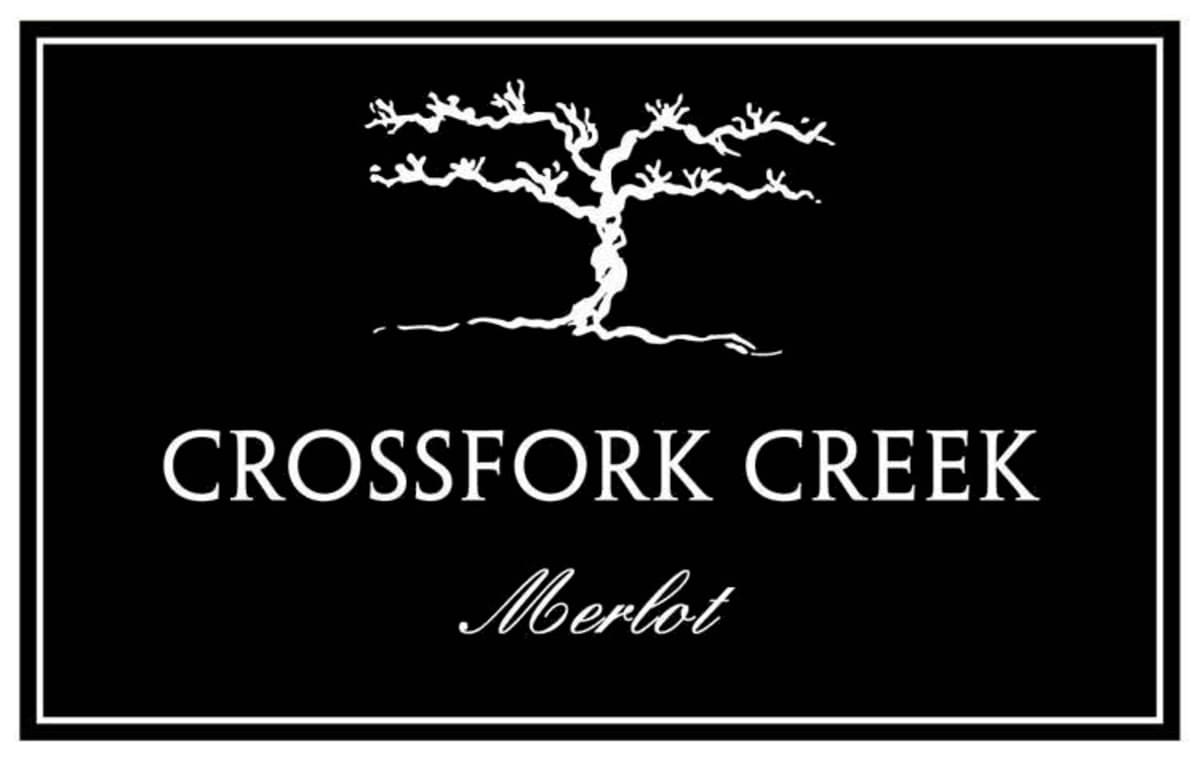 Crossfork Creek Merlot 2016 Front Label
