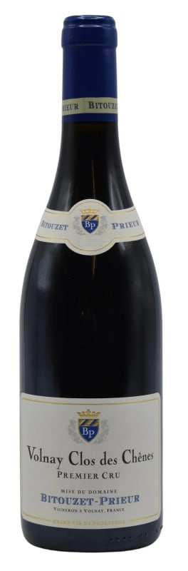 Domaine Bitouzet-Prieur Volnay Clos des Chenes Premier Cru 2022 Front Bottle Shot