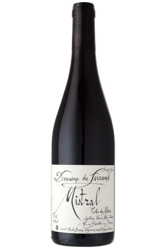 Domaine de Ferrand Cotes du Rhone Mistral 2019 Front Bottle Shot