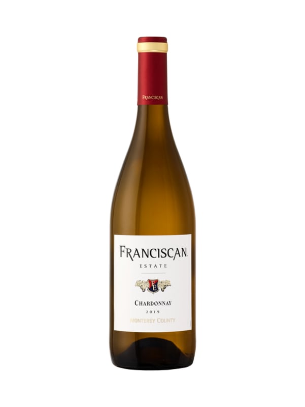 Franciscan Estate Chardonnay 2019 Front Bottle Shot