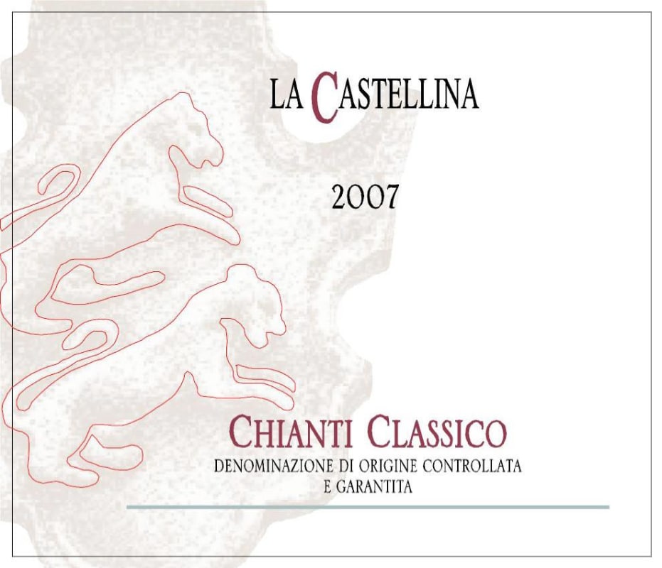 La Castellina Chianti Classico 2007 Front Label