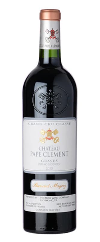 Chateau Pape Clement 2010 Front Bottle Shot