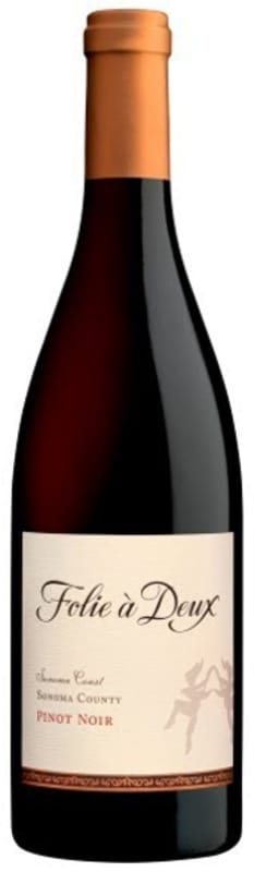 Folie a Deux Sonoma Coast Pinot Noir 2013 Front Bottle Shot