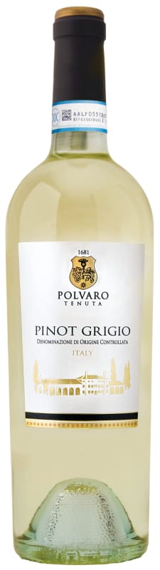 Tenuta Polvaro Pinot Grigio 2015 Front Bottle Shot