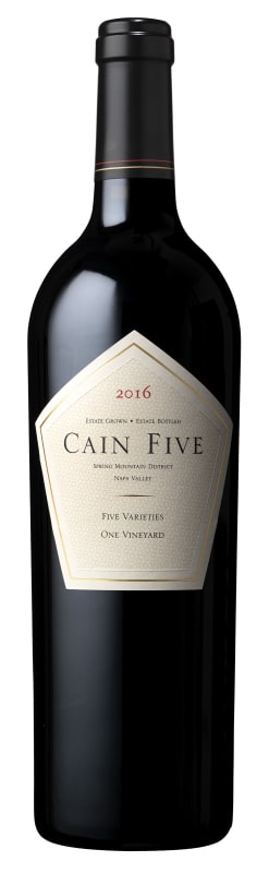 Cain Five 2016 Front Bottle Shot