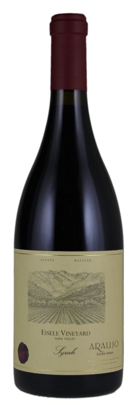 Araujo Eisele Vineyard Syrah 2001 Front Bottle Shot