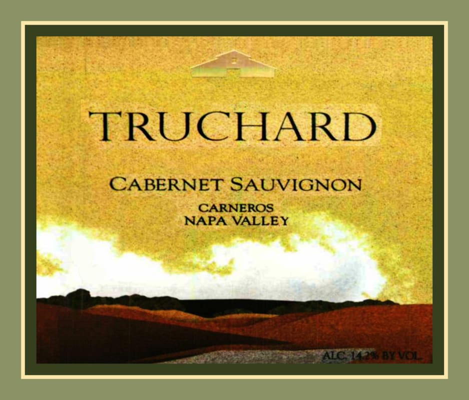 Truchard Estate Cabernet Sauvignon 2007 Front Label