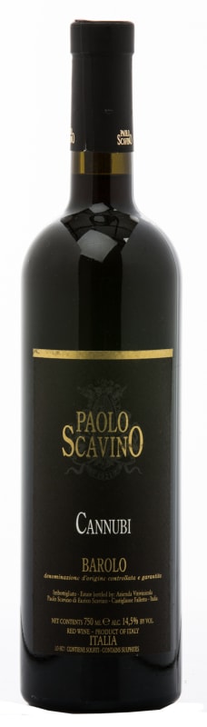 Paolo Scavino Barolo Cannubi 2014 Front Bottle Shot