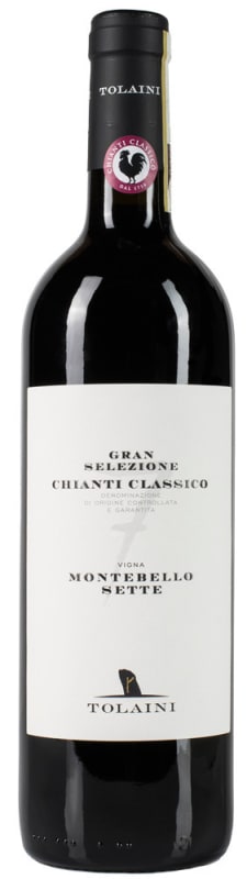 Tolaini Vigna Montebello Sette Chianti Classico Gran Selezione 2014 Front Bottle Shot
