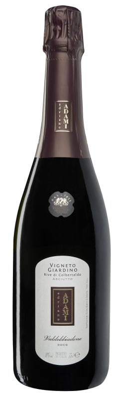 Adami Vigneto Giardino Valdobbiadene Prosecco 2022 Front Bottle Shot