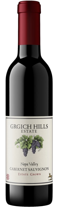 Grgich Hills Estate Cabernet Sauvignon (375ML half-bottle) 2022 Front Bottle Shot