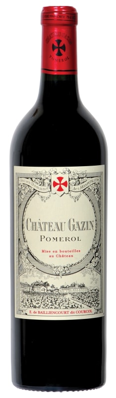 Chateau Gazin 2017 Front Bottle Shot