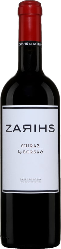 Borsao Zarihs Shiraz 2020 Front Bottle Shot