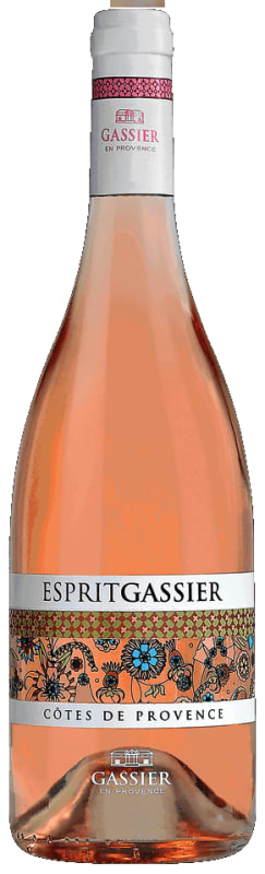 Chateau Gassier Esprit Gassier Rose 2020 Front Bottle Shot