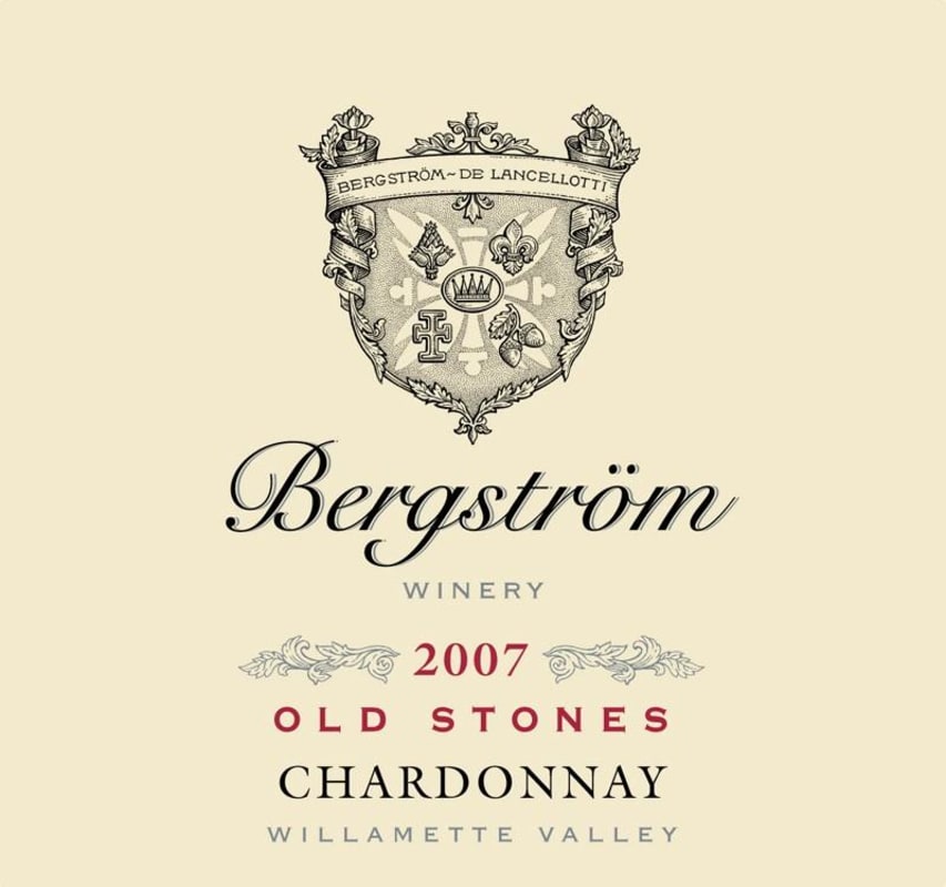 Bergstrom Old Stones Chardonnay 2007 Front Label